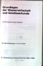 Grundlagen wasserwirtschaft ge gebraucht kaufen  Koblenz