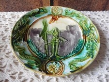 Barbotine assiette jeanne d'occasion  Commentry