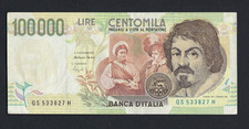 Banconota 100000 lire usato  Colleferro