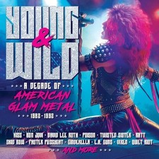 Usado, Various Artists - Young & Wild: A Decade Of American Glam Metal 1982-1992 / Vari comprar usado  Enviando para Brazil