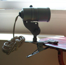 Lampe industriedesign klemmlam gebraucht kaufen  Hamburg