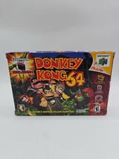 Donkey Kong 64 (Nintendo 64, 1999) N64 com pacote de expansão na caixa completo na caixa comprar usado  Enviando para Brazil