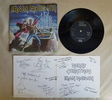 Iron Maiden Run To The Hills 1985 - EMI 5542  7" Vinyl Christmas Card UK Import comprar usado Iron Maiden Run To The Hills 1985 - EMI 5542  7" Vinyl Christmas Card UK Import comprar usado  Enviando para Brazil