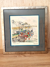 Aquarelle marine tréboul d'occasion  Cahors