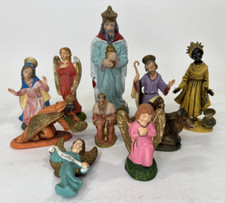 Nativity figures painted for sale  Phoenix