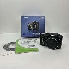Usado, Câmera Digital Canon PowerShot SX150 IS 14.1 MP Zoom Óptico 12x Preta com Caixa comprar usado  Enviando para Brazil
