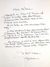 Despierre jacques lettre d'occasion  France