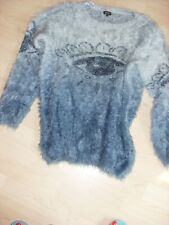 Kuschelpullover grau schattier gebraucht kaufen  Bruchsal