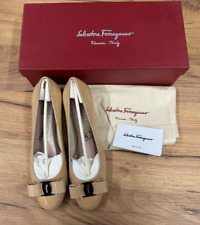 Sapatos femininos Ferragamo VARA Décolleté 37.5 IT 7 B 695 € NOVO COM ETIQUETAS comprar usado  Enviando para Brazil
