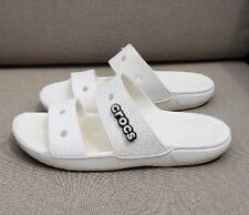 Sandália Crocs Iconic Comfort branca slip-on tamanho W6 M4 comprar usado  Enviando para Brazil