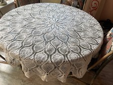 Tischdecke rund handarbeit gebraucht kaufen  Marktredwitz