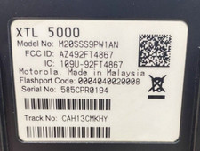 Rádio móvel Motorola XTL5000 UHF 450-520mhz M20SSS9PW1AN tijolo, usado comprar usado  Enviando para Brazil