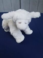 Peluche de sonajero de cordero blanco segunda mano  Embacar hacia Argentina