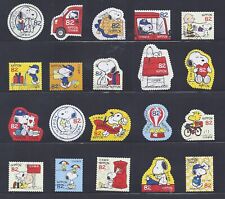 Usado, Japão 2017 Peanuts Snoopy Charlie Brown Conjunto Completo Usado de 20 Sc# 4103-4 a-j comprar usado  Enviando para Brazil