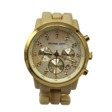 Relógio cronógrafo Michael Kors Ritz pulseira chifre com rosto de madrepérola comprar usado  Enviando para Brazil