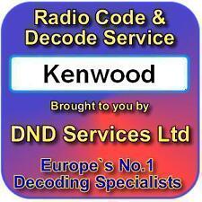 Kenwood radio code for sale  PAIGNTON