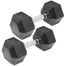 15kg hex dumbells for sale  UK