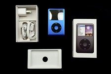 iPod Classic azul 7ª geração (fino), 1TB de armazenamento, bateria de 3800 mah comprar usado  Enviando para Brazil