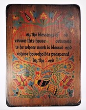 Painted wood vtg for sale  Plantersville