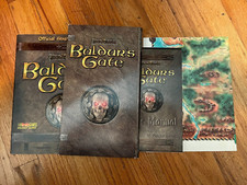 Baldur's Gate + Sword Coast 6 discos - Guía de estrategia de mapa manual BioWare 1998 segunda mano  Embacar hacia Mexico