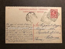 Cartolina intero postale usato  Italia