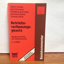 Betriebsverfassungsgesetz betr gebraucht kaufen  Coburg