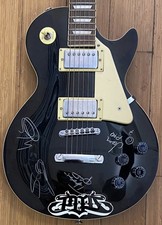 P.O.D. Guitarra elétrica Gibson Les Paul autografada assinada por banda completa All 4, usado comprar usado  Enviando para Brazil