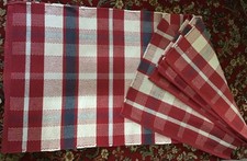 Ikea cotton plaid for sale  LINCOLN