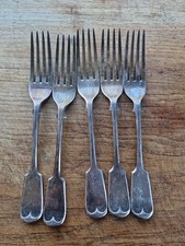 Silver forks hallmarked for sale  ST. ALBANS
