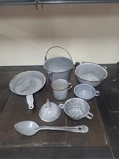 Pieces vintage enamel for sale  Williamsburg
