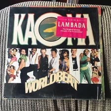 KAOMA WORLD BEAT 1989 LP EPIC PRINT VINTAGE VINYL OOP 10TRX comprar usado  Enviando para Brazil