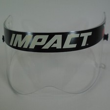 Capacete de corrida Impact barraca transparente viseira escudo ótimo para autógrafo arranhão novidade comprar usado  Enviando para Brazil
