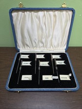 Conjunto em caixa vintage 6 bandeiras sanduíche amnora art déco comprar usado  Enviando para Brazil