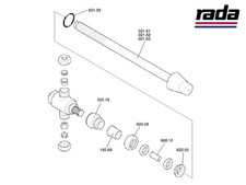 Rada tf31 flusso usato  Spedire a Italy