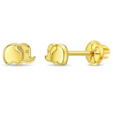 Brincos de ouro amarelo 14k com parafuso de elefante da sorte para crianças e meninas pequenas, usado comprar usado Brincos de ouro amarelo 14k com parafuso de elefante da sorte para crianças e meninas pequenas, usado comprar usado  Enviando para Brazil