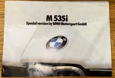 Bmw m535i e12 for sale  HUNTINGDON
