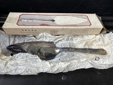 vintage silver cake server for sale  AMMANFORD