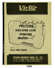 Victor lathe 1600 for sale  Goddard