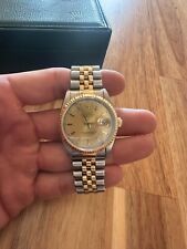 Rolex datejust champagne for sale  SKELMERSDALE