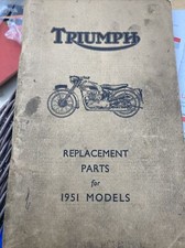 Triumph motorcycles 1951 for sale  HITCHIN
