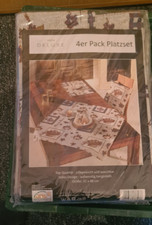 4er pack platzsets gebraucht kaufen  Rüdersdorf