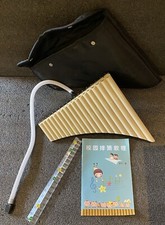 Conjunto de flauta de cachimbo asiático estojo de transporte de bruxa e livro de instruções comprar usado  Enviando para Brazil
