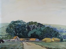 Original watercolour near for sale  WIRRAL
