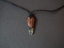 Używany, Wisiorek drewno żywica unikat drewno egzotyczne - Pendant wood resin na sprzedaż  PL