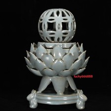 Queimador de incenso porcelana ciano louts 10,4" China Heritage Song Dynasty comprar usado Queimador de incenso porcelana ciano louts 10,4" China Heritage Song Dynasty comprar usado  Enviando para Brazil