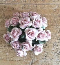 Capodimonte porcelain pink for sale  MELKSHAM