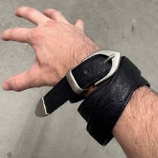 Elephant leather belt for sale  Westborough