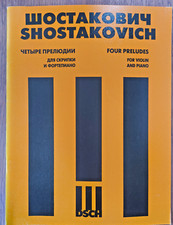 Dmitri shostakovich preludes d'occasion  Sauzet