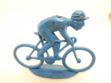 CYCLISTE VELO / RIDER / BIKE -  BLEU / BLUE - PLASTIQUE / PLASTIC - B23 comprar usado  Enviando para Brazil