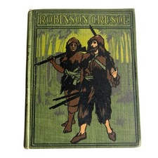 robinson crusoe by daniel defoe Vintage 1899 Hardcover Book comprar usado  Enviando para Brazil